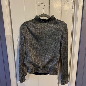 Free Press sparkly turtleneck